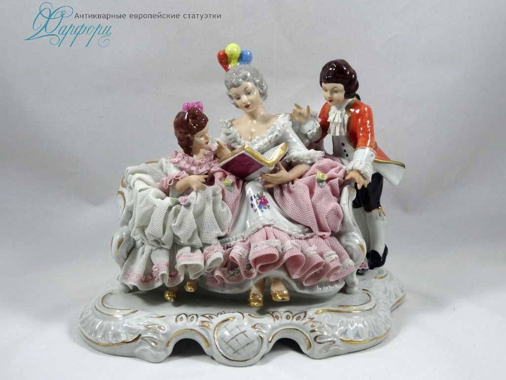 Фарфор, статуэтка, антиквариат, Германия, Dresden