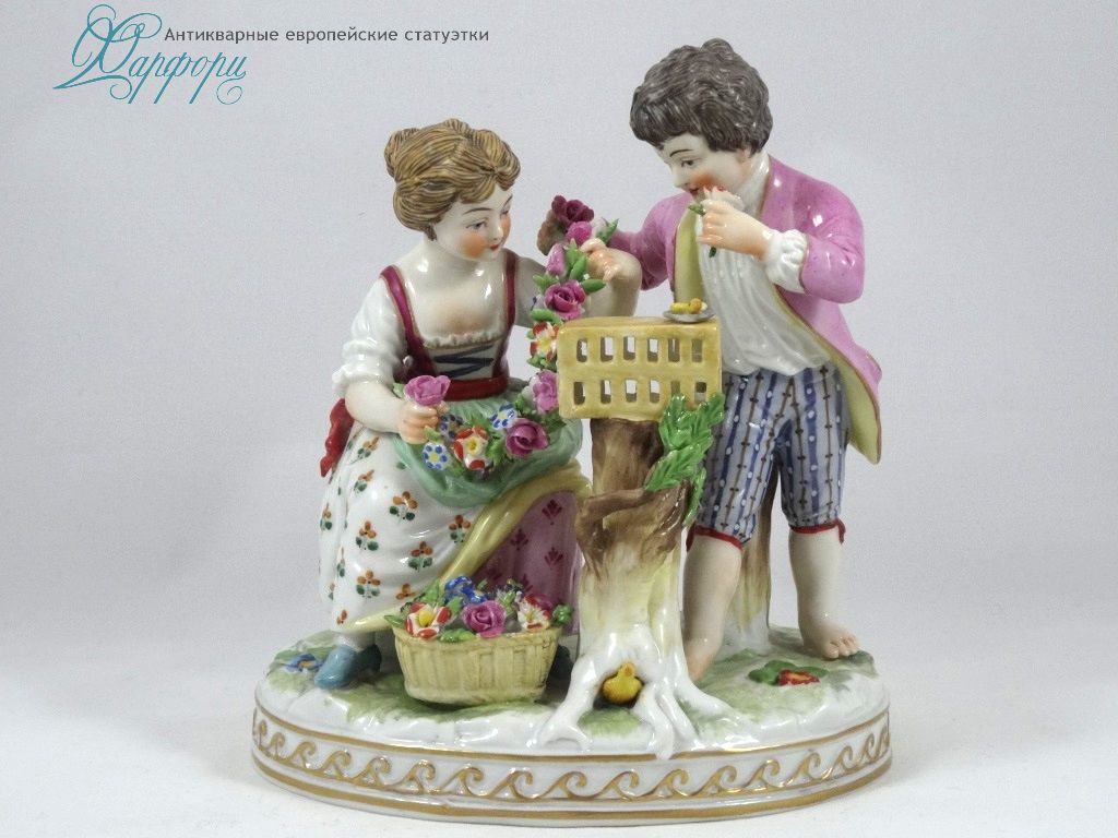 Фарфор, статуэтка, Potschappel
