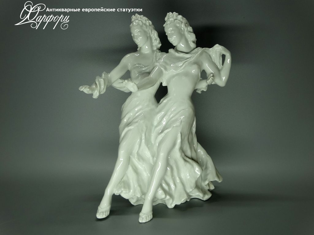 Антикварная фарфоровая статуэтка "Сестры" Rosenthal