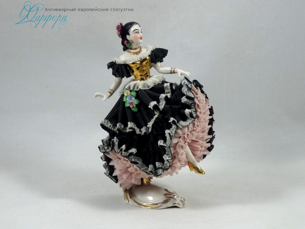 Фарфоровая статуэтка Германия Muller&Co 1954