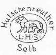 Hutschenreuther маркировка клеймо 1925-1939 