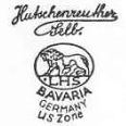 Hutschenreuther marking hallmark 1946-1948