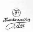 Hutschenreuther marking stamp 1857-1920