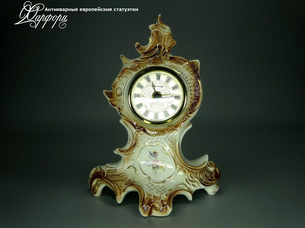 Купить фарфоровые часы Sitzendorf