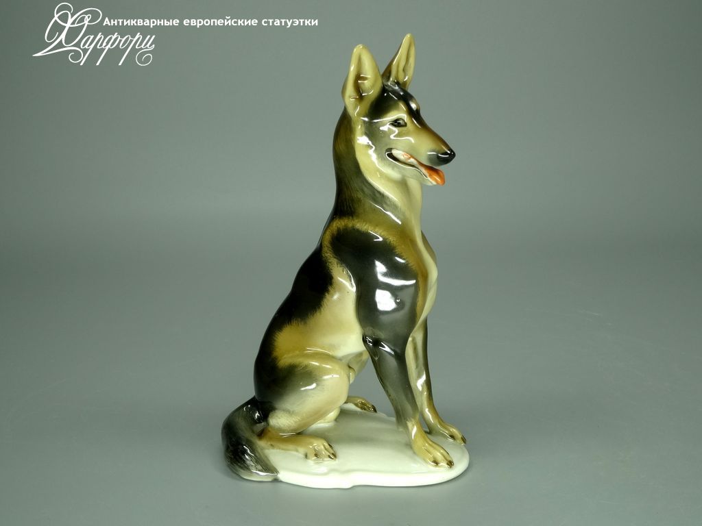 Купить фарфоровые статуэтки Rosenthal, Овчарка, Германия
