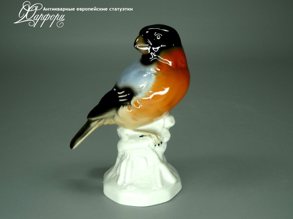 Купить фарфоровую статуэтку Unterweissbach Снегирь