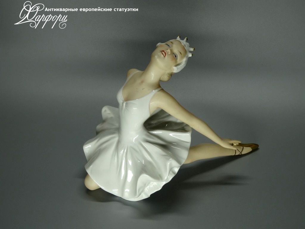 Антикварная фарфоровая статуэтка "Балерина" Wallendorf