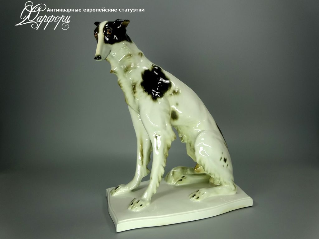 Купить фарфоровую статуэтку Schwarzburger Борзая