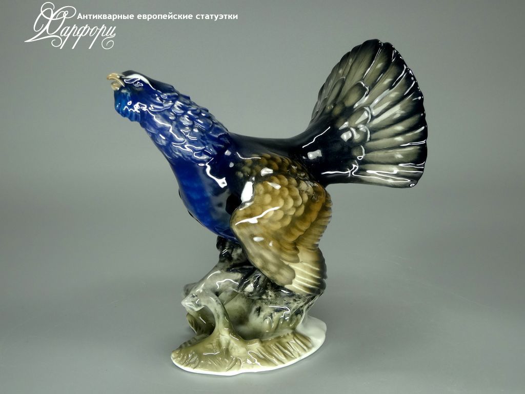 Купить фарфоровые статуэтки Rosenthal, Глухарь, Германия