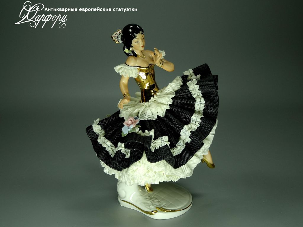 Купить фарфоровую статуэтку Dresden Испанка