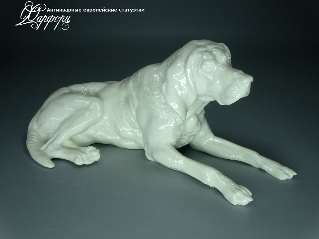 Купить фарфоровую статуэтку Nymphenburg Легавая