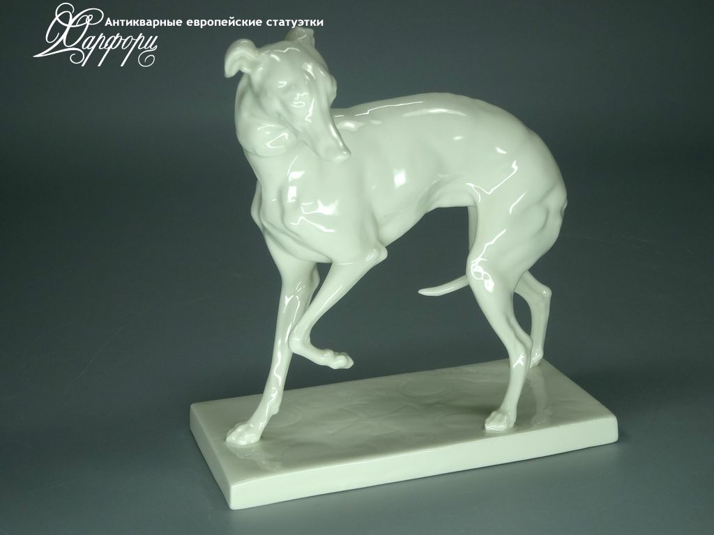 Купить фарфоровую статуэтку Nymphenburg Левретка