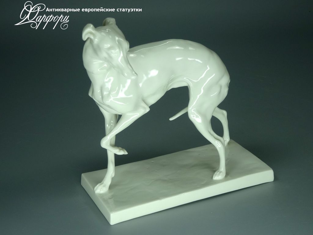 Купить фарфоровую статуэтку Nymphenburg Левретка