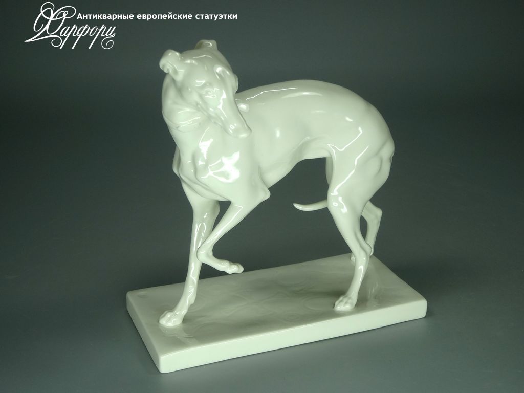 Купить фарфоровые статуэтки Nymphenburg, Левретка, Германия