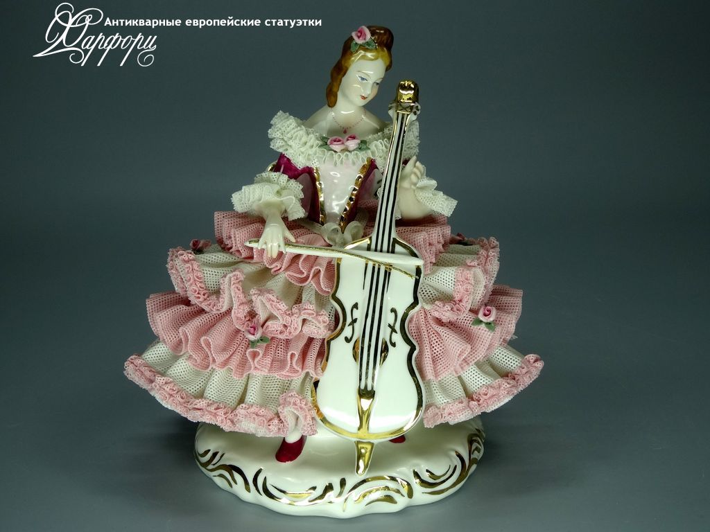 Купить фарфоровую статуэтку Dresden Музыка