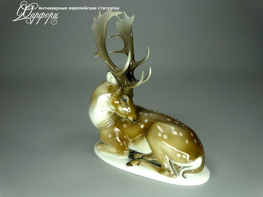 Купить фарфоровые статуэтки Rosenthal, Олень, Германия