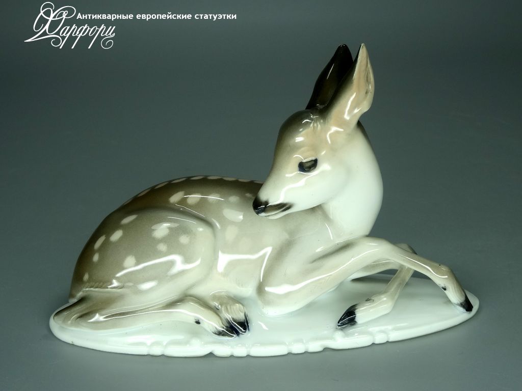 Купить фарфоровые статуэтки Rosenthal, Олененок, Германия