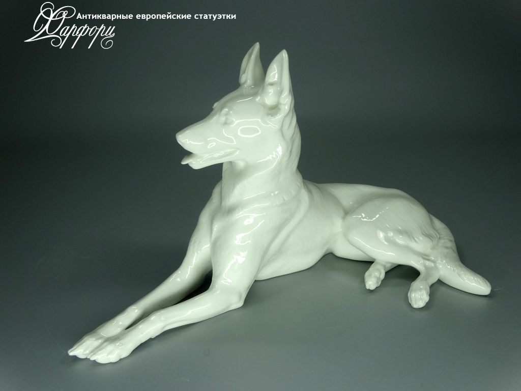 Купить фарфоровые статуэтки Nymphenburg, Овчарка, Германия