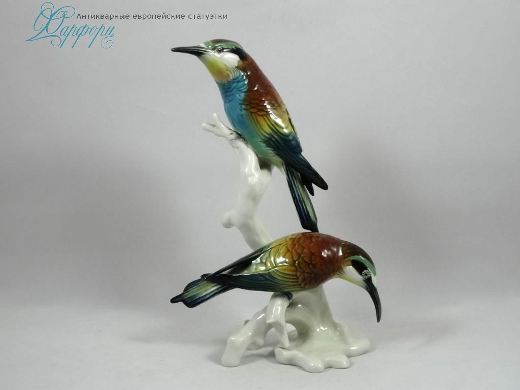 Фарфоровая статуэтка KARL ENS "Пара птиц"