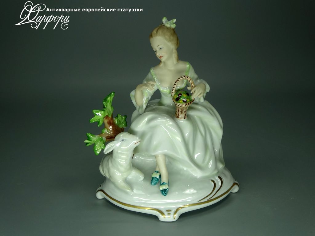 Купить фарфоровую статуэтку Wallendorf Пастушка
