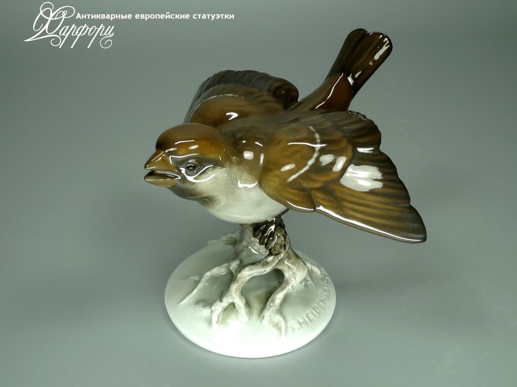 Купить фарфоровые статуэтки Rosenthal, Воробей, Германия