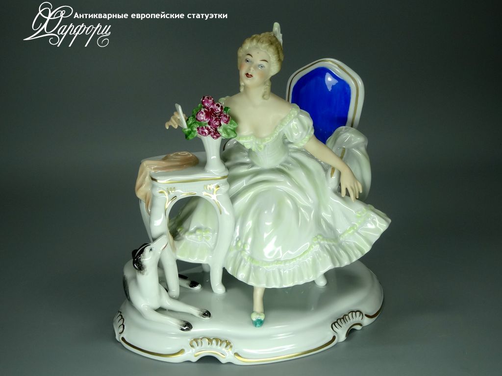 Купить фарфоровую статуэтку Wallendorf Записка
