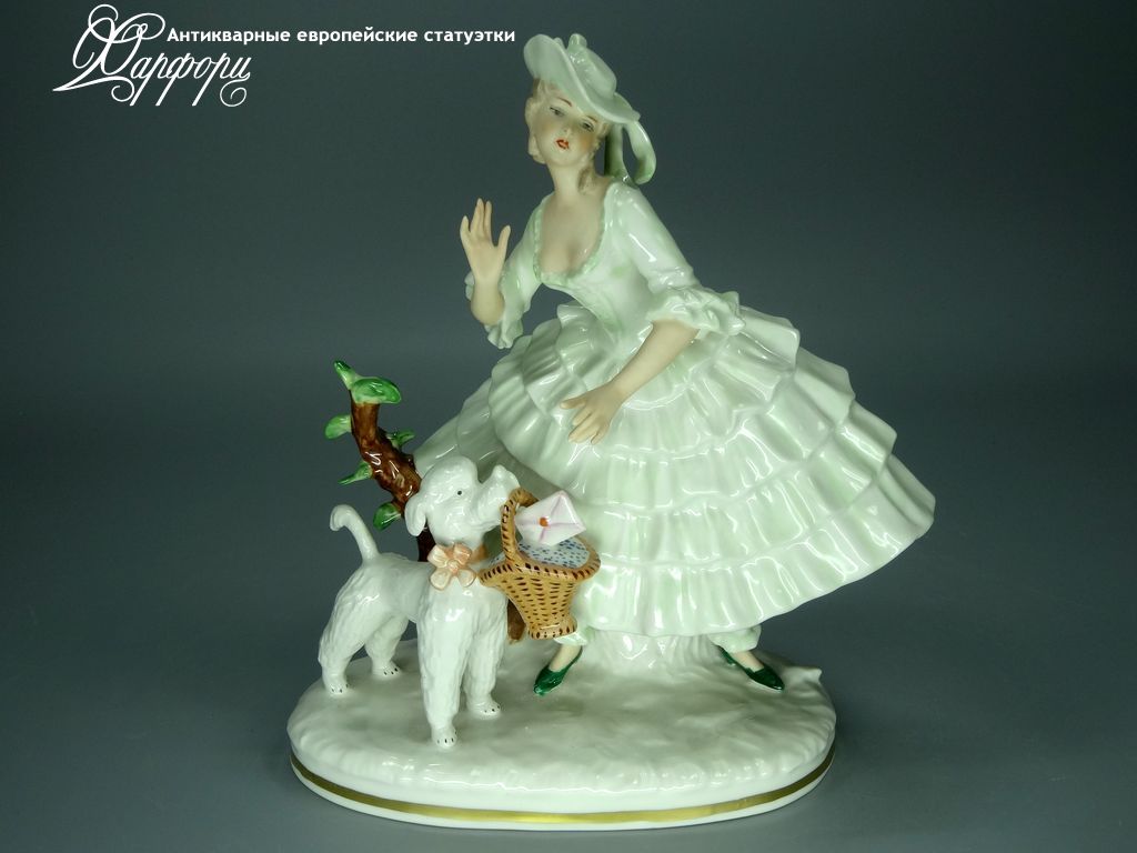 Купить фарфоровую статуэтку Wallendorf Записка