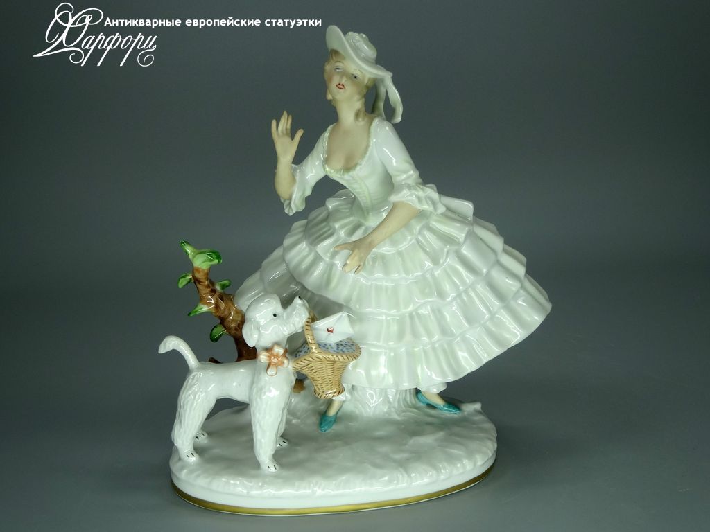 Купить фарфоровые статуэтки Wallendorf, Записка, Германия