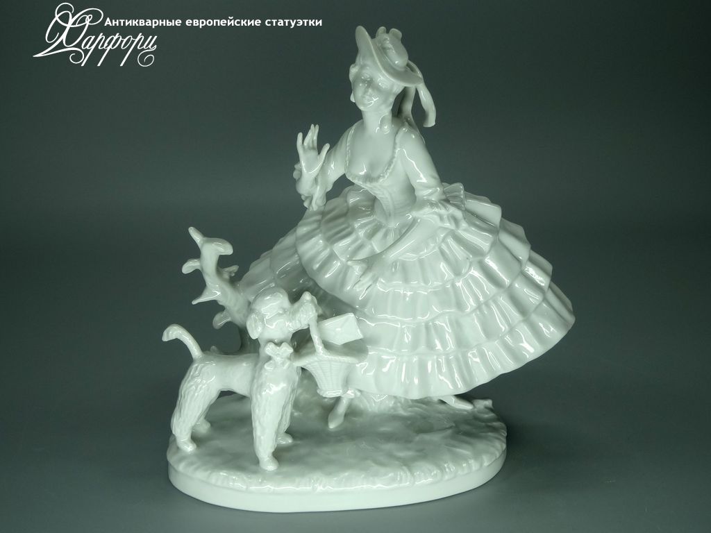 Купить фарфоровые статуэтки Wallendorf, Записка, Германия