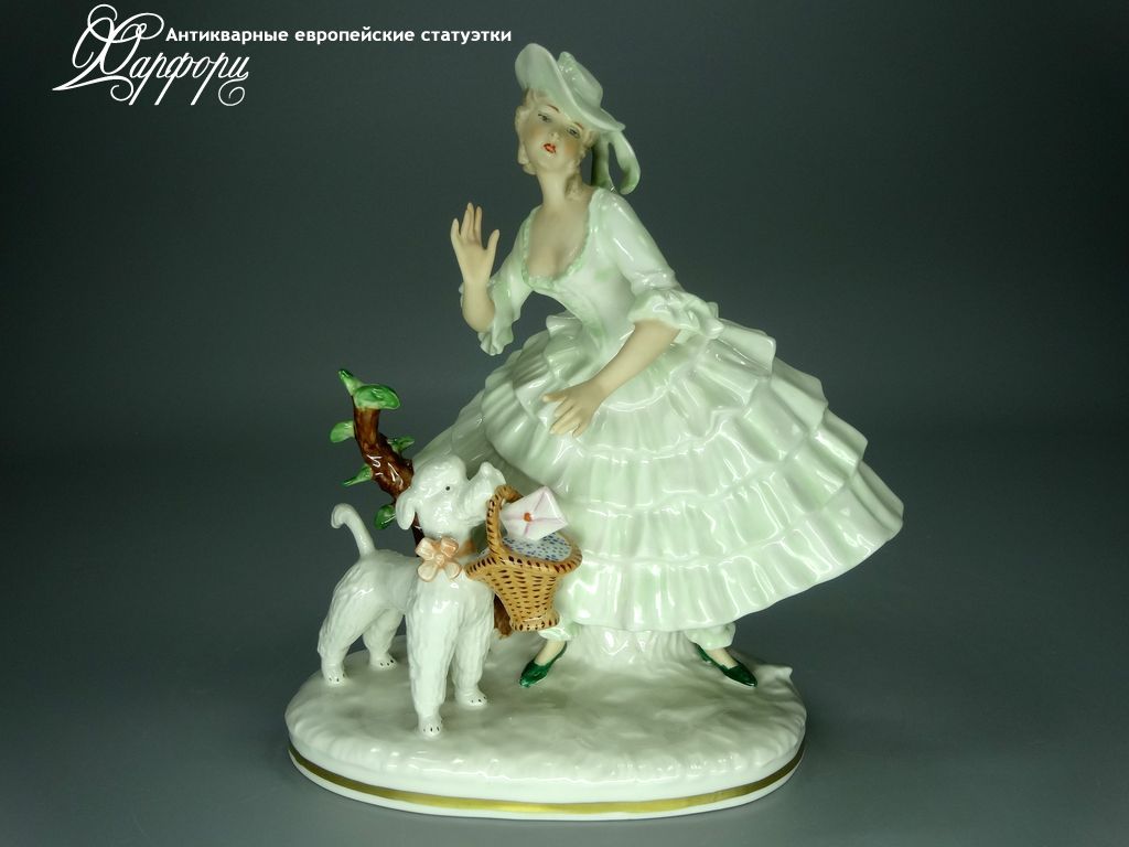 Купить фарфоровую статуэтку Wallendorf Записка