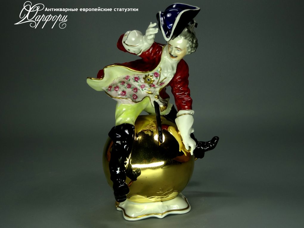  Купить фарфоровые статуэтки Capodimonte, Мюнхгаузен, Италия