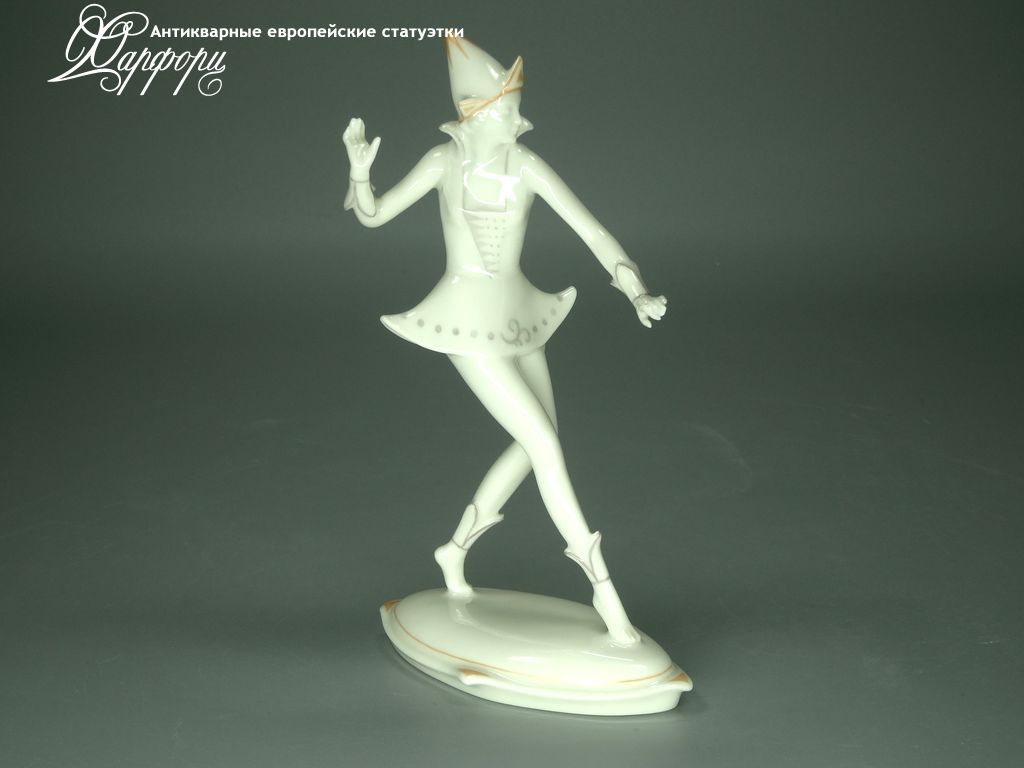 Купить фарфоровую статуэтку Hutschenreuther Ар-деко Танцовщица