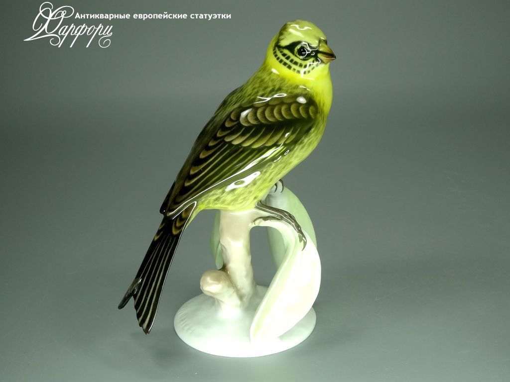 Купить фарфоровые статуэтки Rosenthal, Чиж, Германия