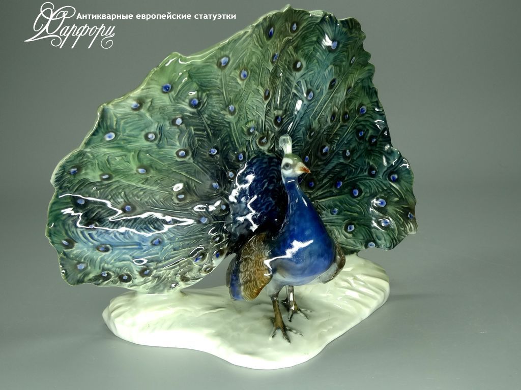 Купить фарфоровые статуэтки Rosenthal, Павлин, Германия