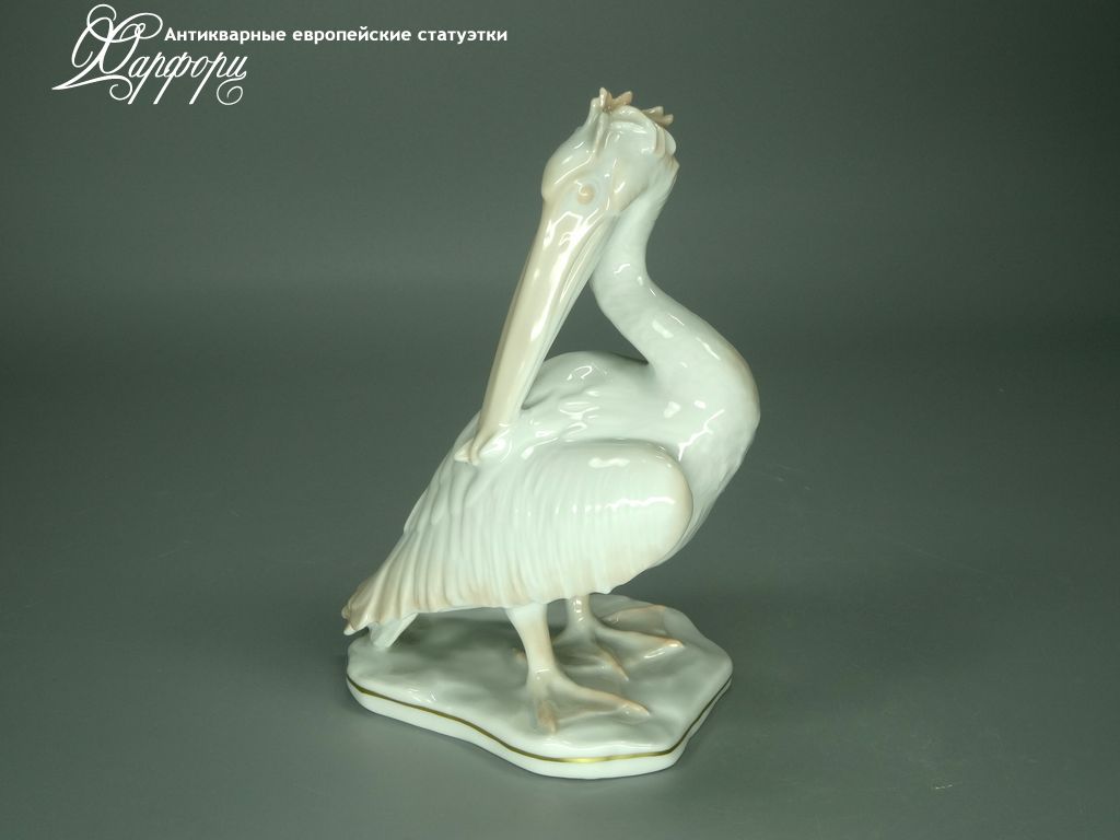 Купить фарфоровые статуэтки Rosenthal, Пеликан, Германия