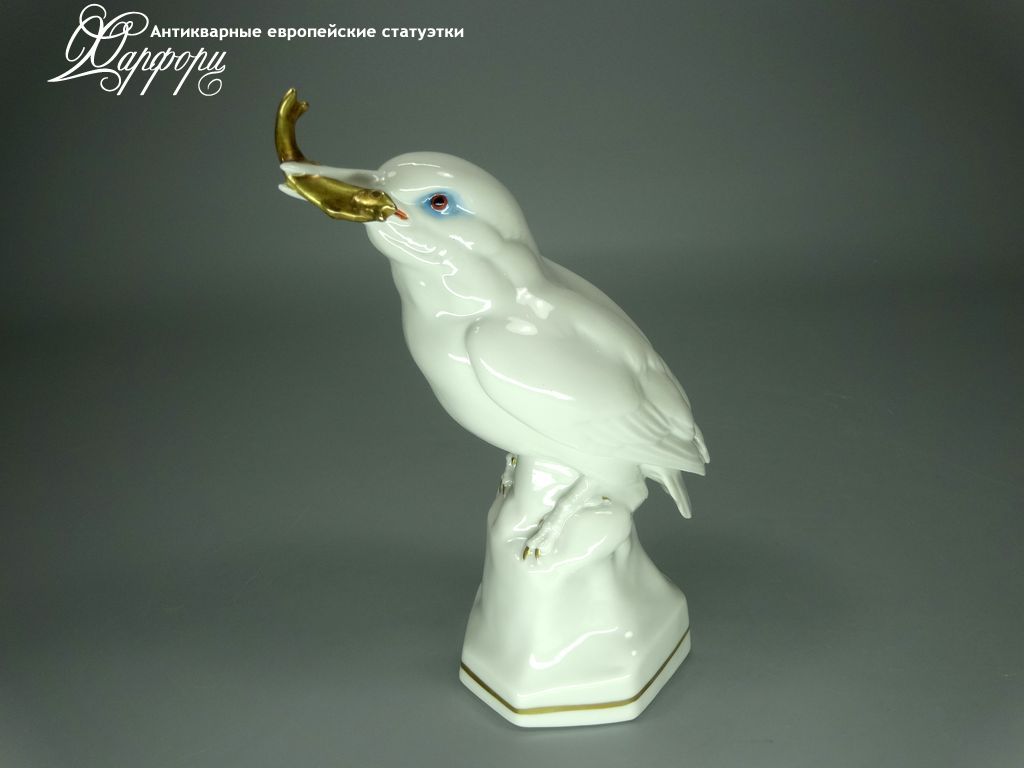 Купить фарфоровую статуэтку Katzhutte Зимородок