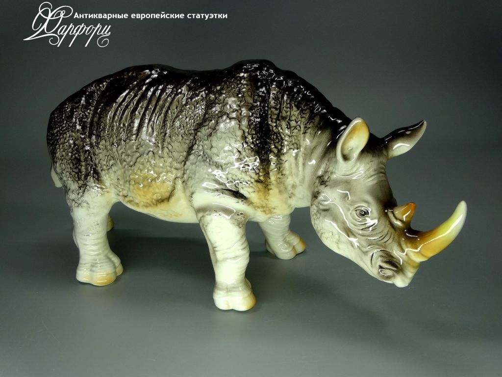 Купить фарфоровую статуэтку Cluj Носорог