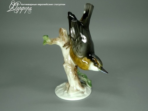 Купить фарфоровые статуэтки Rosenthal, Поползень, Германия
