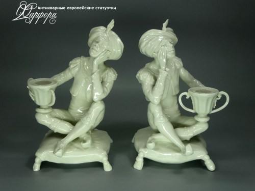 Купить фарфоровые статуэтки Hutschenreuther, Арапчата, Германия