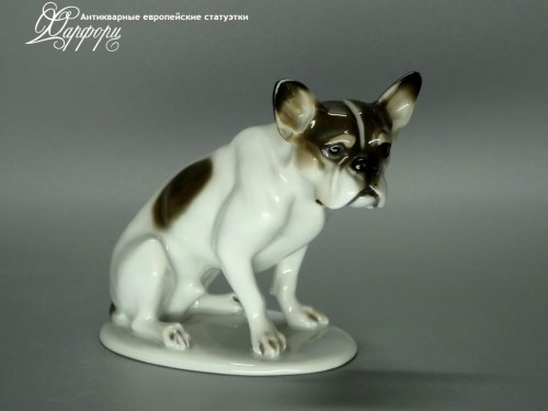 Купить фарфоровую статуэтку Rosenthal Бульдог