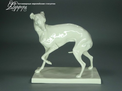 Купить фарфоровую статуэтку Nymphenburg Левретка