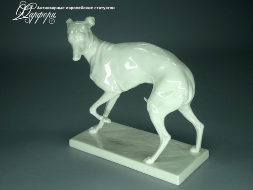 Купить фарфоровую статуэтку Nymphenburg Левретка