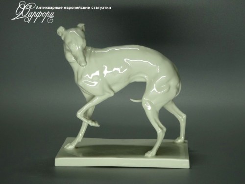 Купить фарфоровую статуэтку Nymphenburg Левретка