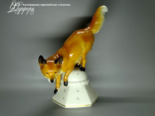Купить фарфоровые статуэтки Katzhutte, Лиса, Германия