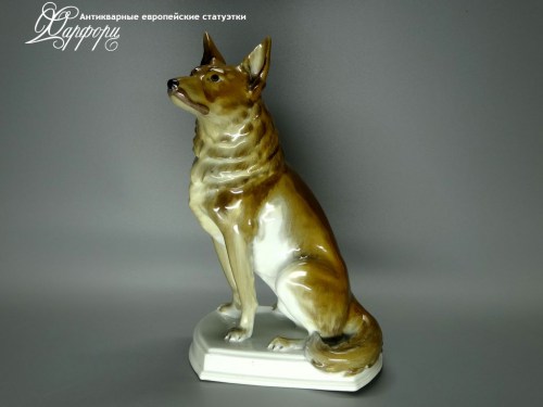 Купить фарфоровые статуэтки Meissen, Овчарка, Германия