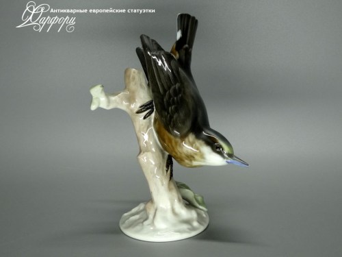 Купить фарфоровые статуэтки Rosenthal, Поползень, Германия