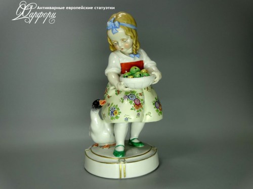 Купить фарфоровые статуэтки Katzhutte, Попрошайка, Германия