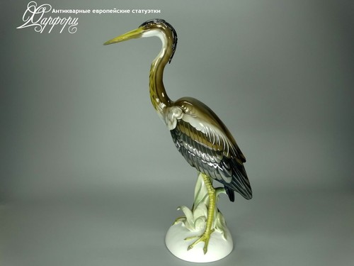 Купить фарфоровые статуэтки Rosenthal, Цапля, Германия