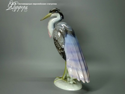 Купить фарфоровые статуэтки Rosenthal, Цапля, Германия