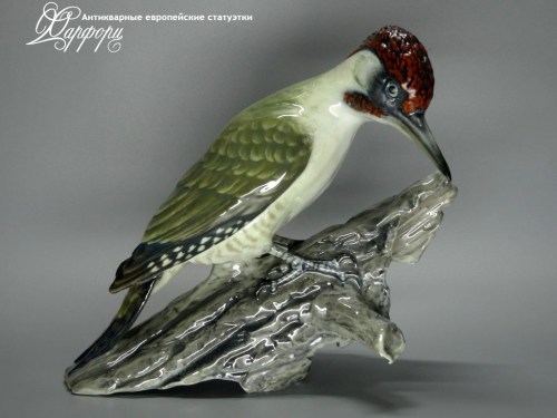 Купить фарфоровые статуэтки Rosenthal, Дятел, Германия